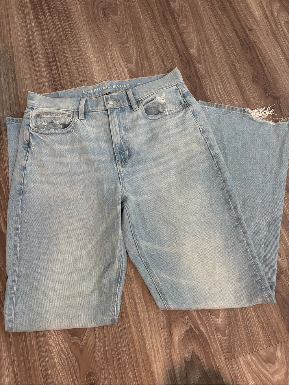 American Eagle Outfitters Light Wash Women's Jeans- 90’s Flare